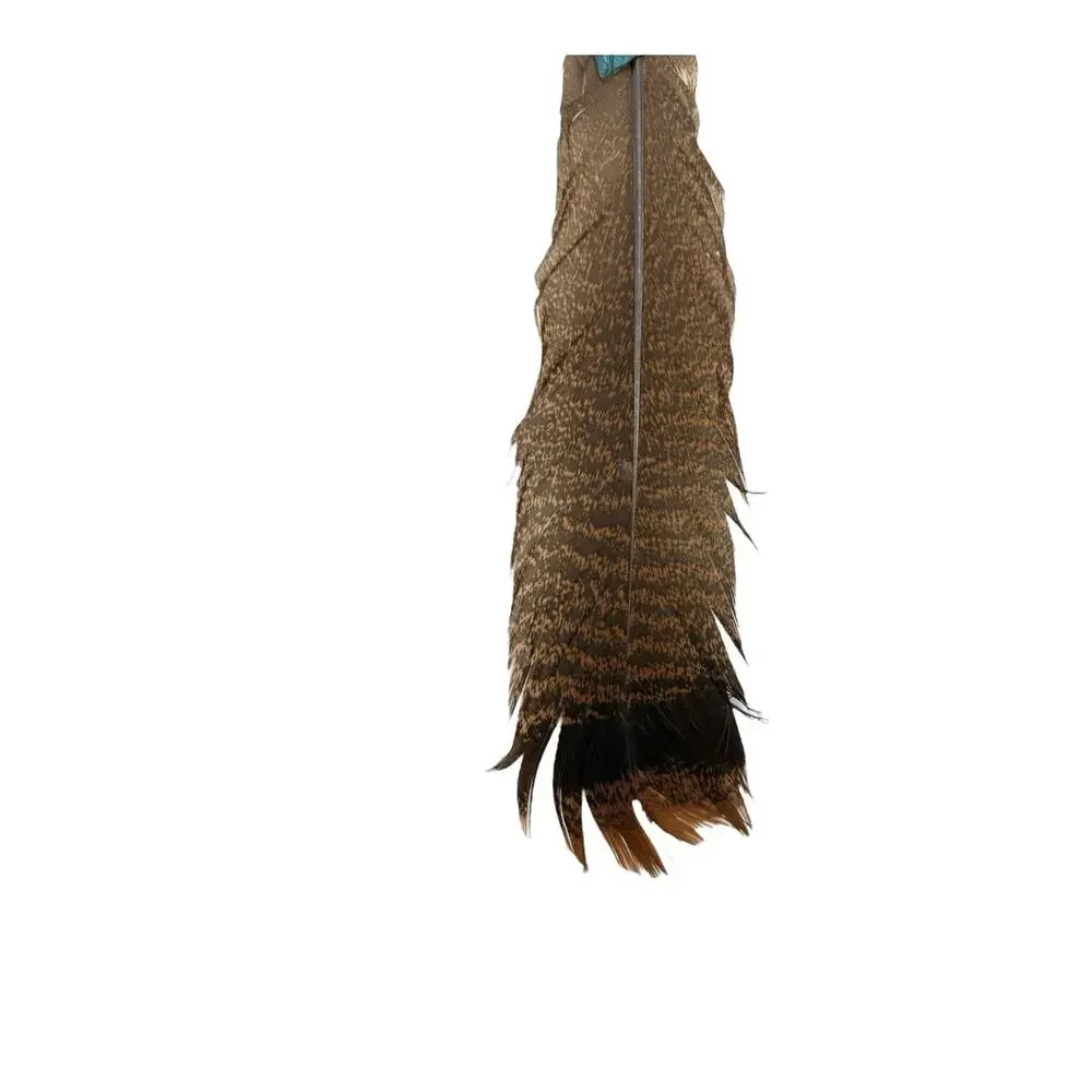 Southwestern Feather Wall Art Hanging Sculpture 15”- Girl 1 Feather‎ Signed